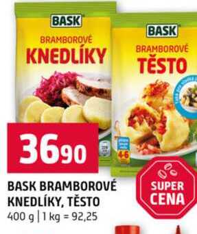 BASK BRAMBOROVÉ KNEDLÍKY, TĚSTO 400 g