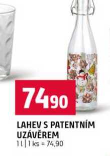 LAHEV S PATENTNÍM UZÁVĚREM 1l