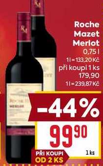 Roche Mazet Merlot 0,75l