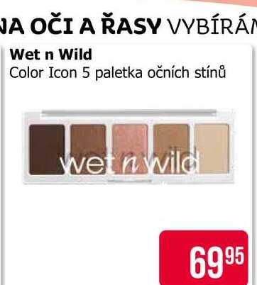 Wet n Wild Color Icon 5 paletka očních stínů 