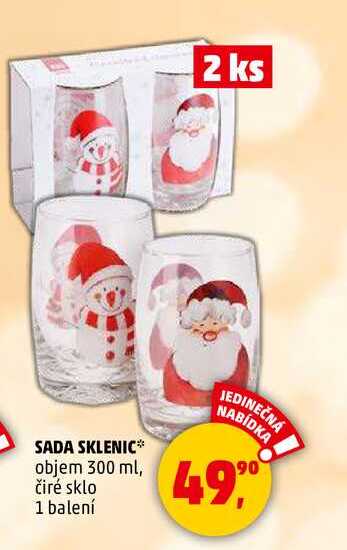 SADA SKLENIC, 1 balení