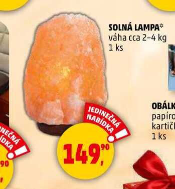 SOLNÁ LAMPA, 1 ks