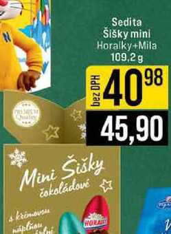 Sedita Šišky mini Horalky+Mila 109,2 g