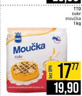 TTD cukr moučka 1kg  v akci