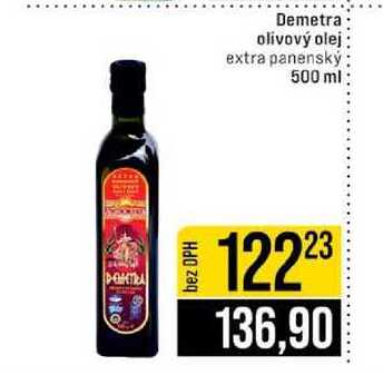 Demetra olivový olej extra panenský 500 ml