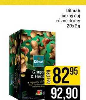 Dilmah černý čaj různé druhy 20x2 g
