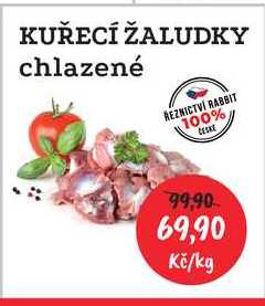 KUŘECÍ ŽALUDKY chlazené 1kg
