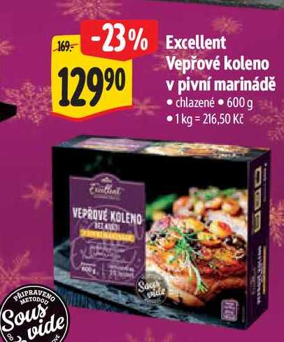   Excellent  Vepřové koleno v pivní marinádě  600 g