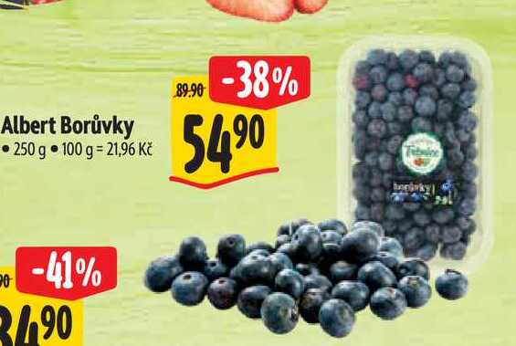 Albert Borůvky 250 g 