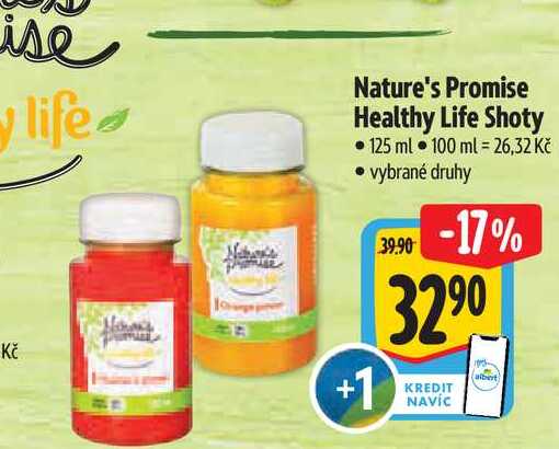   Nature's Promise Healthy Life Shoty 125 ml 