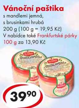 Vánoční paštika, 200 g