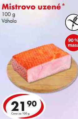Mistrovo uzené, 100 g 