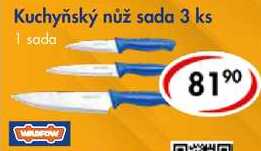 Kuchyňský nůž sada 3 ks