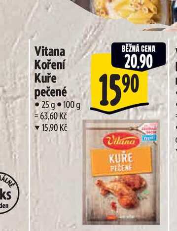   Vitana Koření Kuře pečené 25 g 