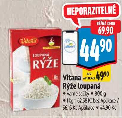 Vitana Rýže loupaná 800 g