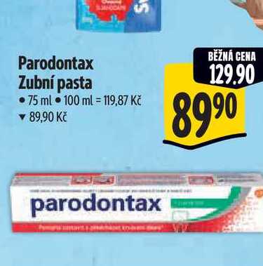   Parodontax Zubní pasta 75 ml  