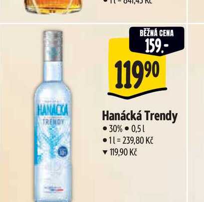   Hanácká Trendy  30% 0,5l