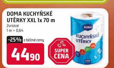 DOMA KUCHYŇSKÉ UTĚRKY XXL 1x 70 m 2vrstvé