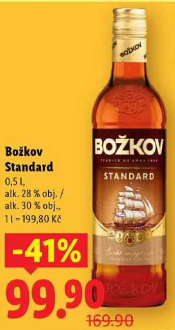 Božkov Standard, 0,5 l