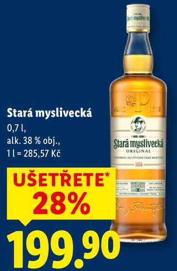 Stará myslivecká, 0,7 l