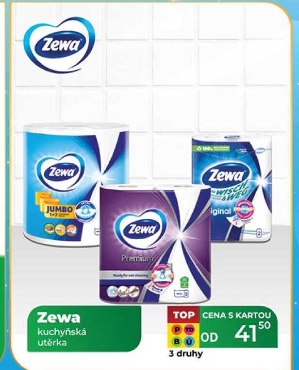 Zewa kuchyňská utěrka