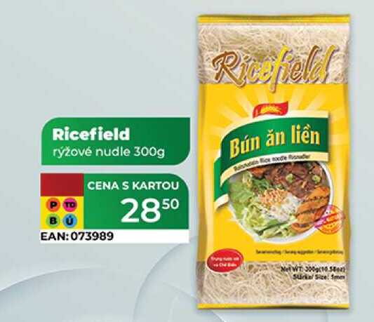 Ricefield rýžové nudle 300g 