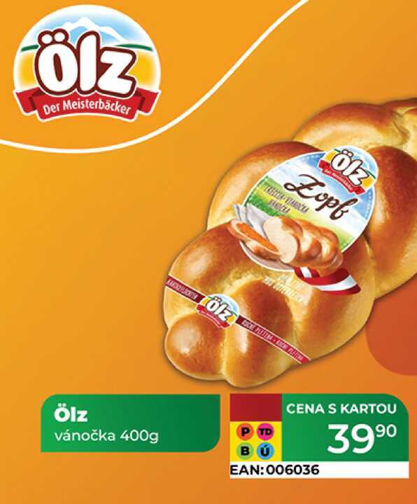 Ölz vánočka 400g  