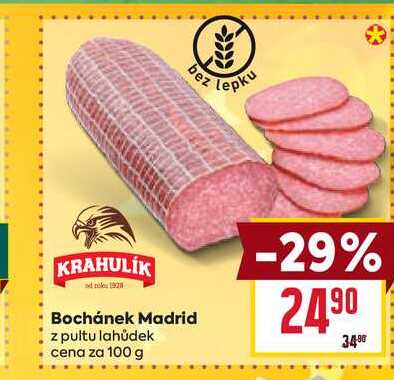 Bochánek Madrid 100g