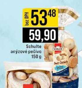 Schulte anýzové pečivo 150 g 