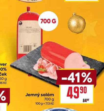 Jemný salám 700 g