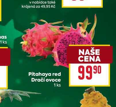Pitahaya red Dračí ovoce 1 ks