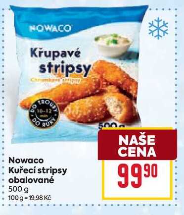 Kuřecí stripsy obalované 500 g
