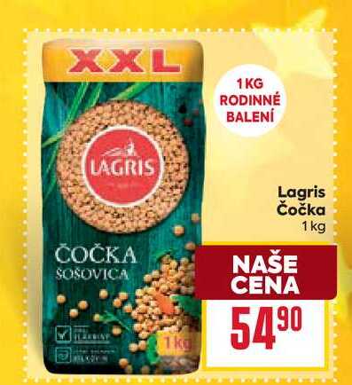 Lagris Čočka 1kg