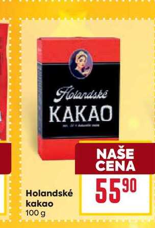 Holandské kakao 100g