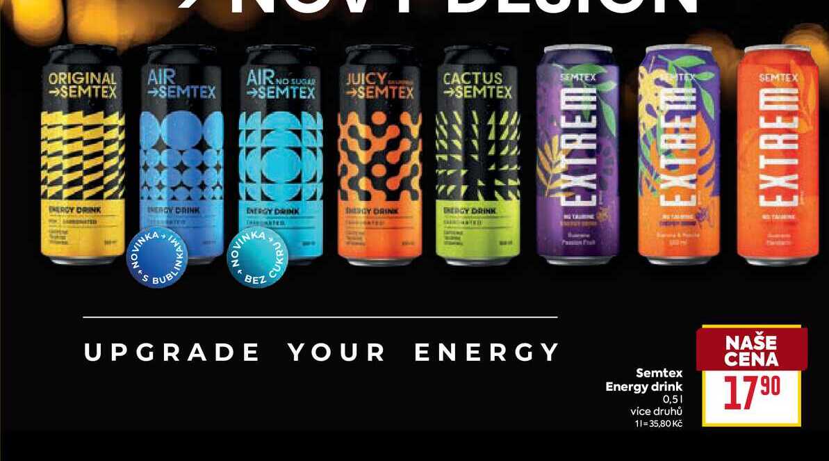 Semtex Energy drink 0,5l