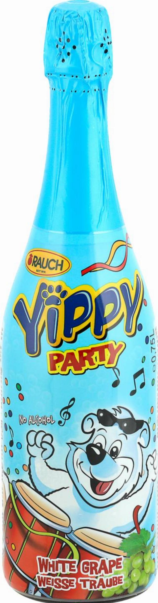 YIPPY party Nealkoholický nápoj bílé hrozno