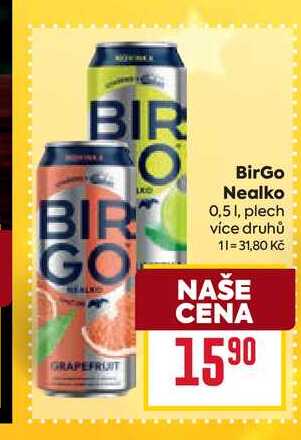 BirGo Nealko 0,51, plech