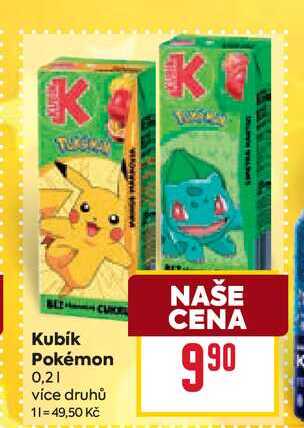 Kubik Pokémon 0,2l