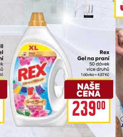Rex Gel na praní 50 dávek 