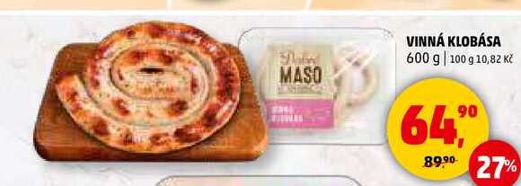 VINNÁ KLOBÁSA, 600 g