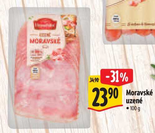 Moravské uzené, 100 g 