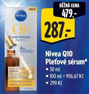 Nivea Q10 Pleťové sérum, 30 ml