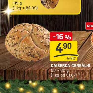 KAISERKA CEREÁLNÍ 50-60 g