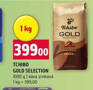 TCHIBO GOLD SELECTION 1000 g káva zrnková