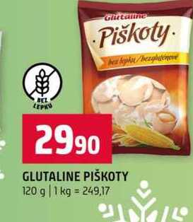 GLUTALINE PIŠKOTY 120 g 