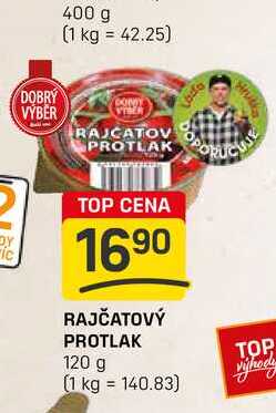 RAJČATOVÝ PROTLAK TOP 120 g 