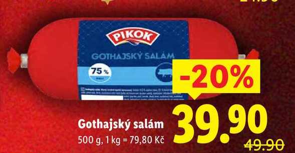Gothajský salám, 500 g