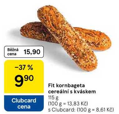 Fit kornbageta cereální s kváskem, 115 g 