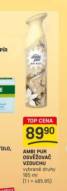 AMBI PUR OSVĚŽOVAČ VZDUCHU vybrané druhy 185 ml 
