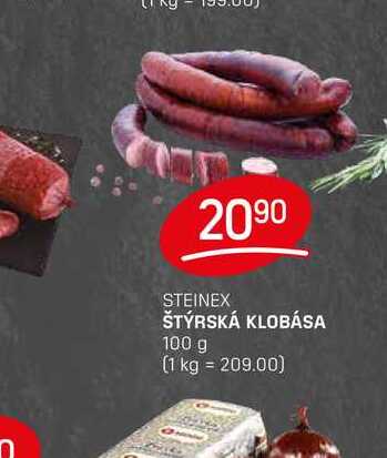 ŠTÝRSKÁ KLOBÁSA 100 g 